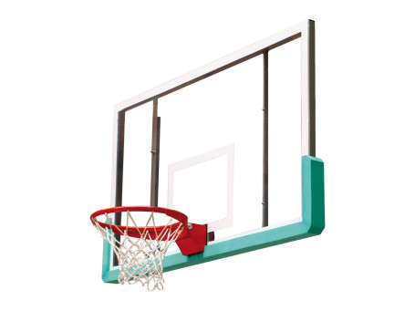 Basketbalbord Acryl 10 mm 120 x 90 cm met ringuitsparing