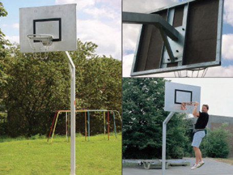 Basketbalmast ROBUUST 165 cm overhang