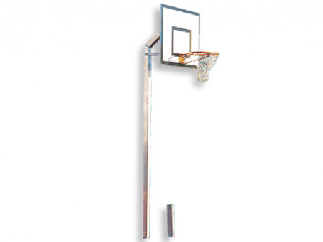 Basketbalmast PRACTICE overhang 60 cm