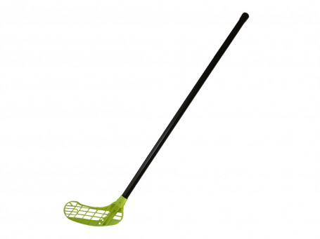 Floorballstick Master 95 cm, groen, rechtshandig