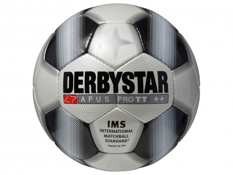 Voetbal Derbystar® APUS TT mt. 5 wit/zwart