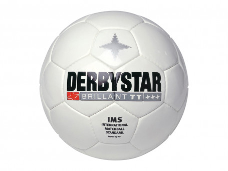 Voetbal Derbystar® BRILLANT TT mt. 5 wit