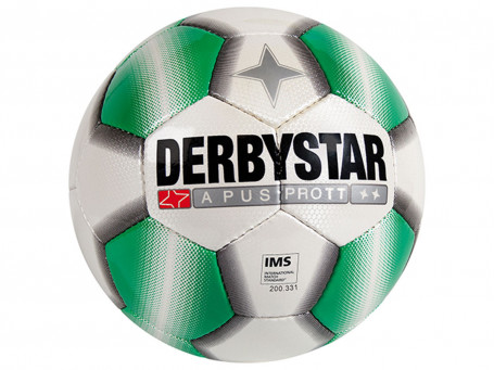 Voetbal Derbystar® APUS TT mt. 5 wit/groen