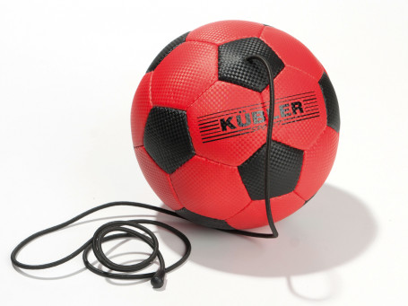 Voetbal met koord Kübler Sport® maat 4