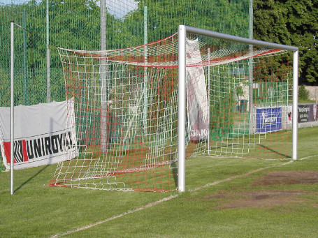 Voetbaldoel 732x244 cm met vrije netophanging