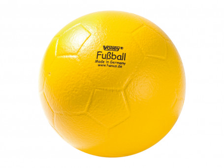 Voetbal Volley® foam Ø 21 cm, ca. 235 gram, geel