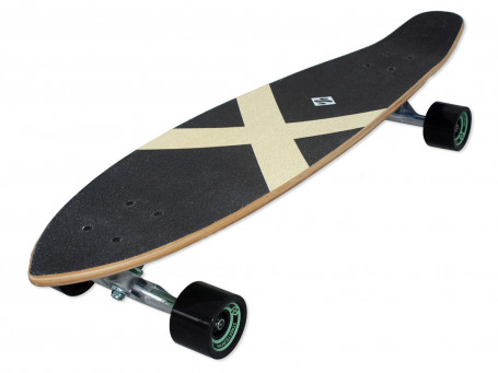 Longboard Kicktail 36" - Azure