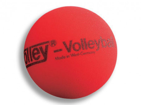 Volleybal foam Volley® SOFT Ø 21 cm, rood, 310 gram