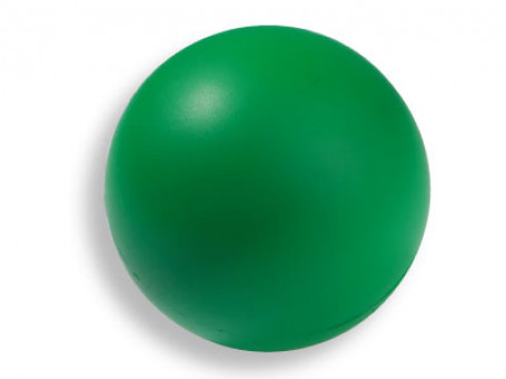 Spelbal PU-foam groen Ø 12 cm, 80 gram groen