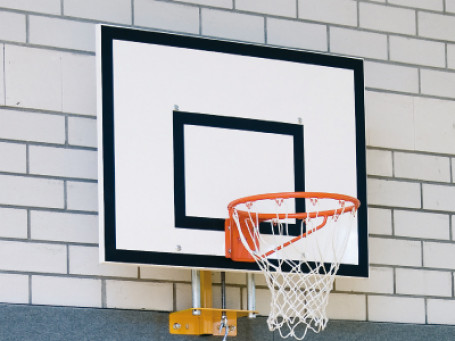 Wandframe voor basketbalbord 120 X 90 cm vast