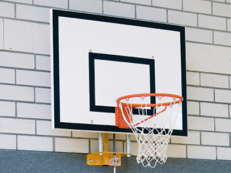 Wandframe voor basketbalbord 120 x 90 cm in hoogte verstelbaar