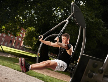 Chest Press Outdoor Fitness