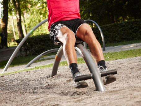 Sit up Station Outdoor Fitness