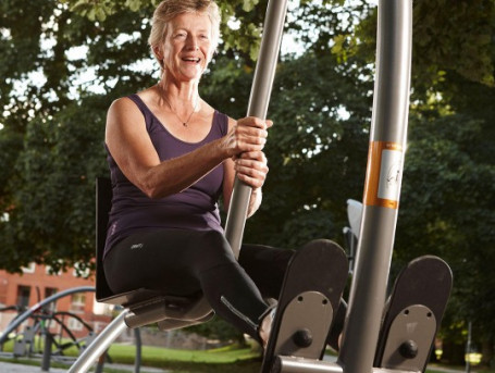 Leg Press Outdoor Fitness