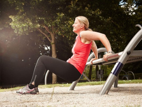 Flat Bench Outdoor Fitness