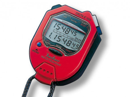 Stopwatch HANHART Delta E 100 rood