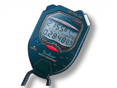 Stopwatch HANHART Delta E 200 zwart