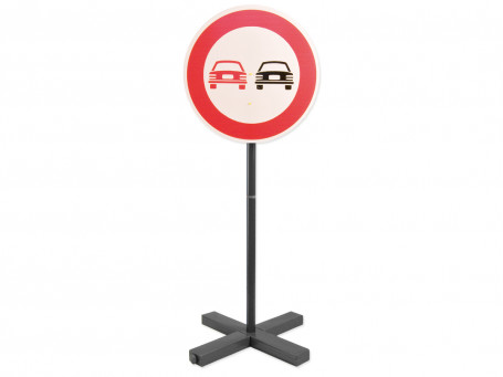 Verkeerstekensset 12 stuks staanders en kruispoten