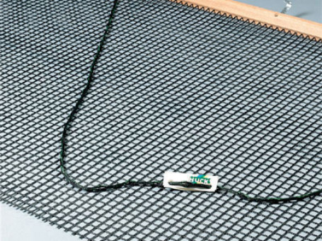 Tennis-sleepnet zwart 2 x 2 meter