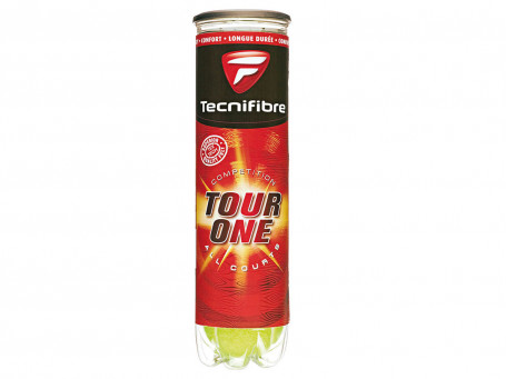 Tennisballen Tecnifibre® Tour-One 4 stuks