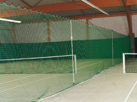 Tennisbaan-scheidingsnet STANDAARD 40 x 2,5 meter wit