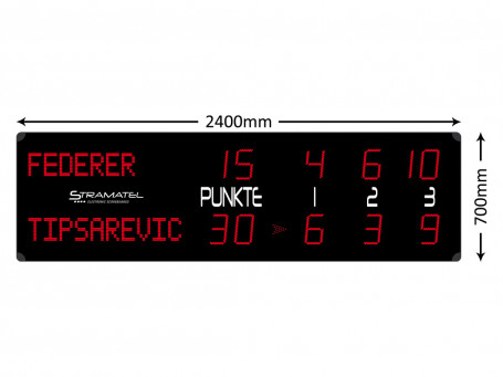 Scorebord tennis RTX Alpha