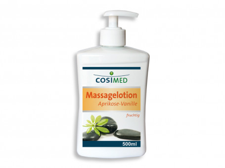 Massagelotion abrikoos-vanille, 500 ml