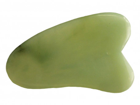 Gua Sha Schaber van Jade driehoekig