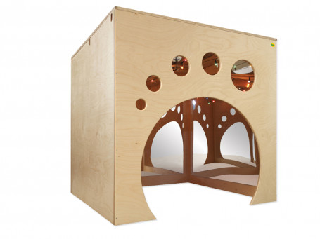 Spiegelkubus Playcube 105x105x92 cm