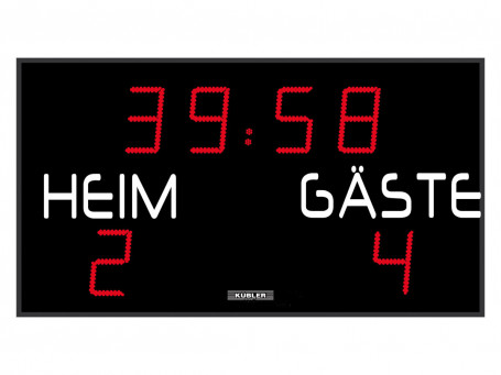 Scorebord Outdoor FRB voor Voetbal, Rugby