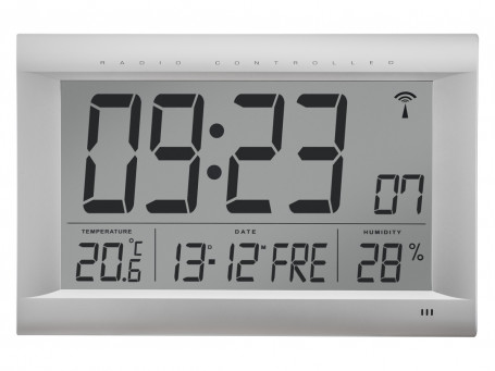 LCD-Jumbo atoomklok Advertime