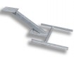 All-In Sport: 30 cm Ausladung, aus feuerverzinktem Stahl, inkl. Befestigungsmaterial (Dübel, Schrauben).