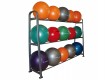 All-In Sport: De 3 etages zijn geschikt voor het plaatsen van verschillende balafmetingen. De legplanken zijn gemaakt voor gymnastiekballen met een min...