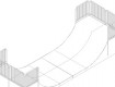 All-In Sport: L=900cm; B=300cm; H=140cm; r=240cm  mit Seitenverkleidung und Rückwand<br />Podest mit dreiseitigem Geländer<br />Inclusive 2 Benutzer-Hi...