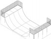 All-In Sport: L=975cm; B=500cm; H=220cm; r=240cm  mit Seitenverkleidung und Rückwand<br />Podest mit dreiseitigem Geländer<br />Inclusive 2 Benutzer-Hi...