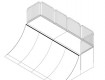 All-In Sport: L=365cm; B=500cm; H=160cm; r=240cm