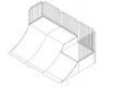 All-In Sport: L=330cm; B=450cm; H=120/80cm; r=240cm