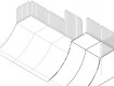 All-In Sport: L=330cm; B=700cm; H=200/120cm; r=240cm