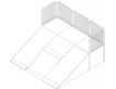 All-In Sport: L=400cm; B=450cm; H=120cm