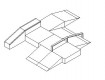 All-In Sport: L=600cm; B=425cm; H=40/80cm
