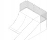 All-In Sport: L=380cm; B=375cm; H=160cm; r=240cm