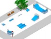 All-In Sport: Area  34 x 15 m