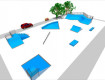 All-In Sport: Area  39 x 19 m
