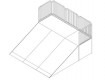 All-In Sport: L=400cm; B=378cm; H=120cm