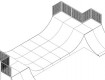 All-In Sport: L=1290cm; B=690cm; H=150cm; r=240cm  mit Seitenverkleidung und Rückwand<br />Podest mit dreiseitigem Geländer<br />Inclusive 2 Benutzer-H...