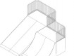 All-In Sport: L=510cm; B=500cm; H=160cm; r=240cm.