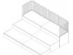 All-In Sport: L=500cm; B=378cm; H=40/80/120cm