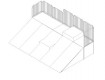 All-In Sport: L=420cm; B=625cm; H=120/160cm