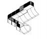 All-In Sport: L=720cm; B=930cm; H=120/160cm; r=240cm