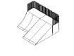 All-In Sport: L=380cm; B=375cm; H=160cm; r=240cm